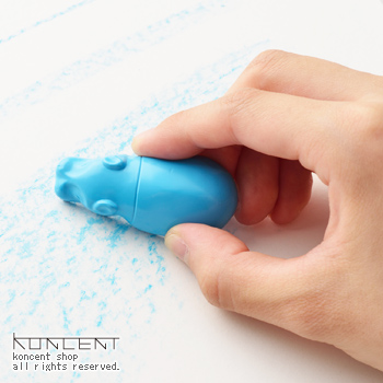 Pastelli a forma di ippopotamo ideali per attività artistiche e giochi creativi